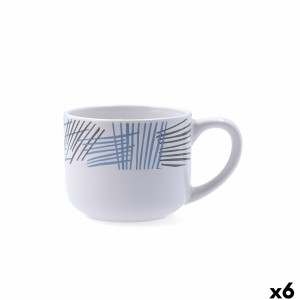 Tasse mug Quid Chicago Blanc 400 ml (6 Unités)