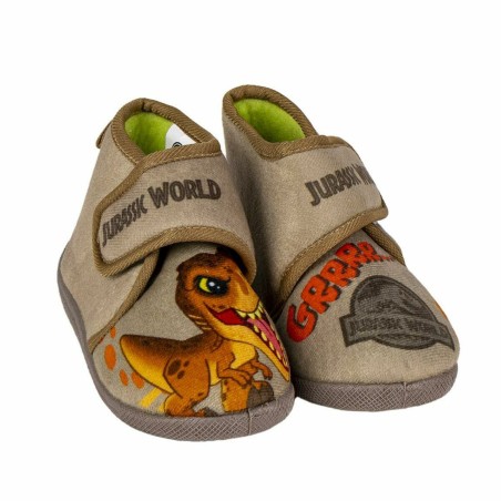 Chaussons Jurassic Park Marron