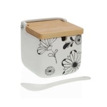 Zuckerdose Versa aus Keramik Bambus Porzellan Dolomite 8 x 8 x 8 cm Blomster