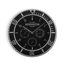 Wanduhr Versa Kensington Metall 5 x 40 x 40 cm