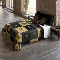 Housse de Couette Harry Potter Hogwarts Multicouleur 140 x 200 cm Lit 1 persone