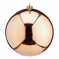 Boule de Noël Cuivre Plastique 20 x 21 x 20 cm (12 Unités)