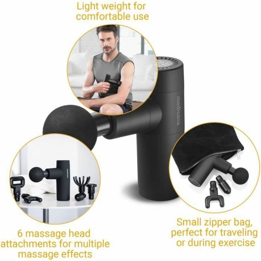 Massage Gun for Relaxation and Muscle Recovery Medisana