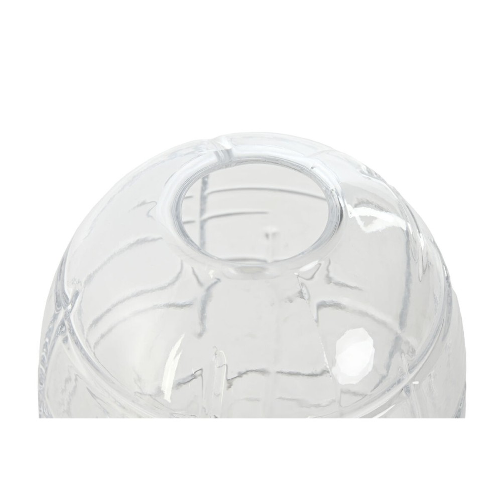 Vase Home ESPRIT Transparent Crystal Modern 12 x 12 x 17 cm
