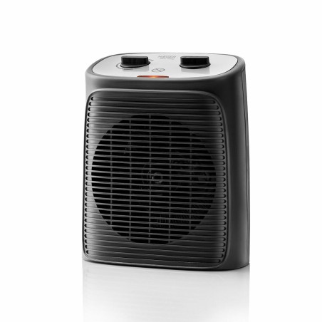 Portable Fan Heater Haeger FH-200.016A 2000 W Black White