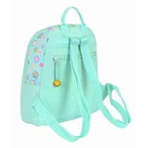 Child bag Smiley Summer fun Turquoise 25 x 30 x 13 cm Mini