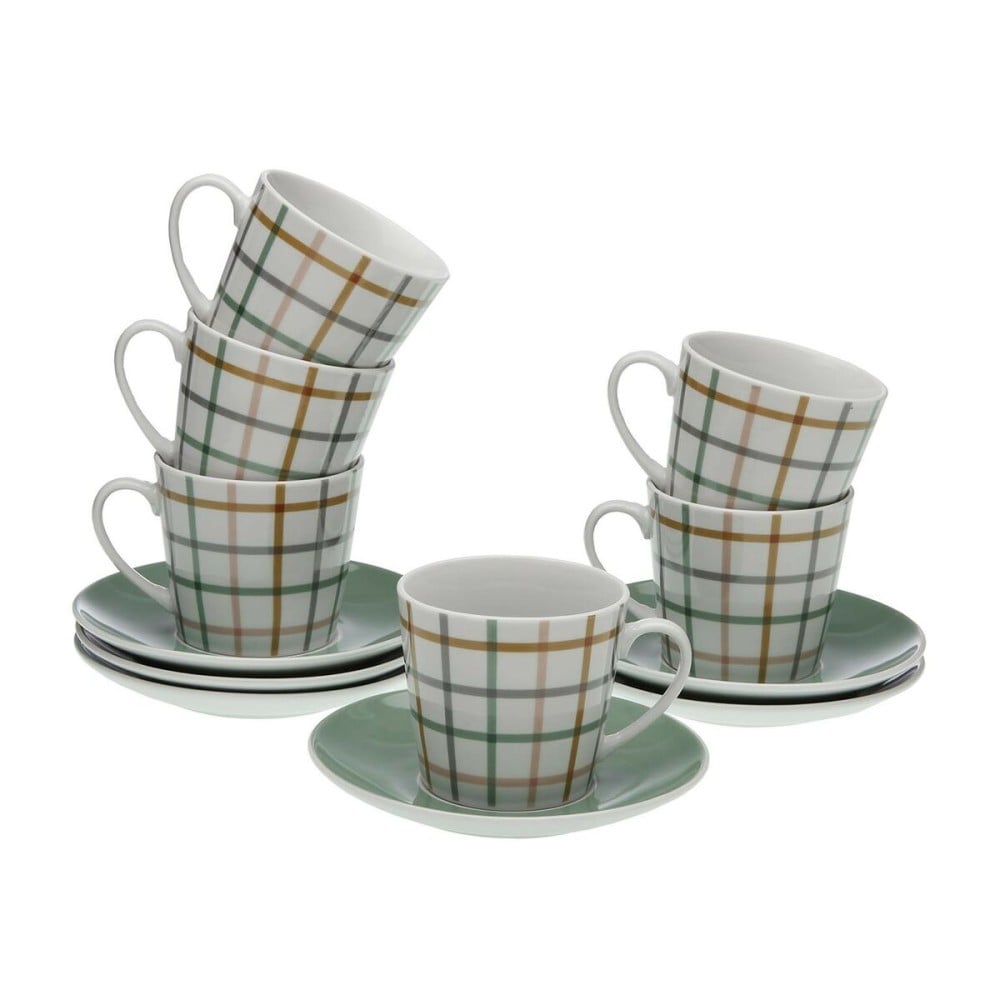 Set of 6 Cups with Plate Versa Peter Porcelain