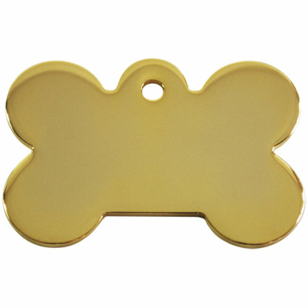 Identification plate Imarc Bone Yellow Golden