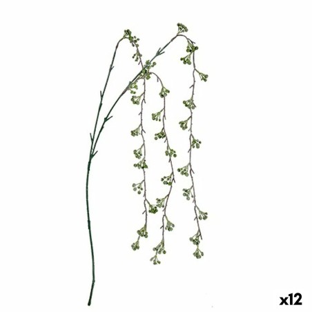 Branch Flowers Green Plastic 7 x 5 x 115 cm (12 Units)