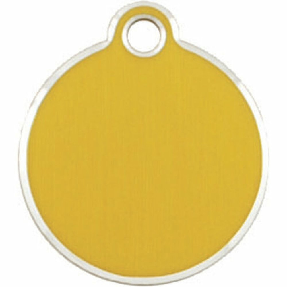 Identification plate Imarc Circle Yellow Golden