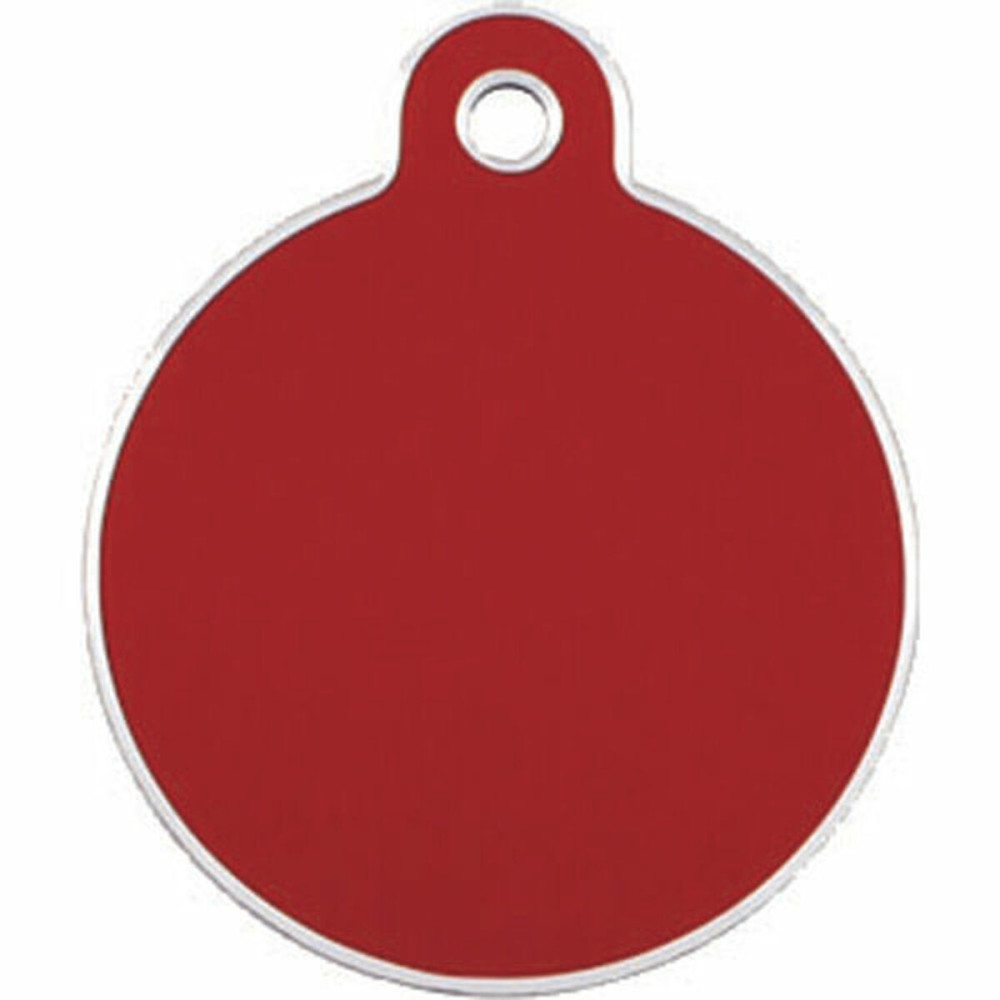 Identification plate Imarc Circle Red