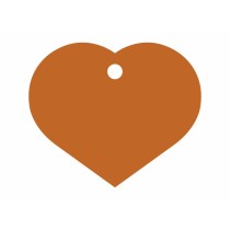 Identifikationsschild Imarc Heart Orange