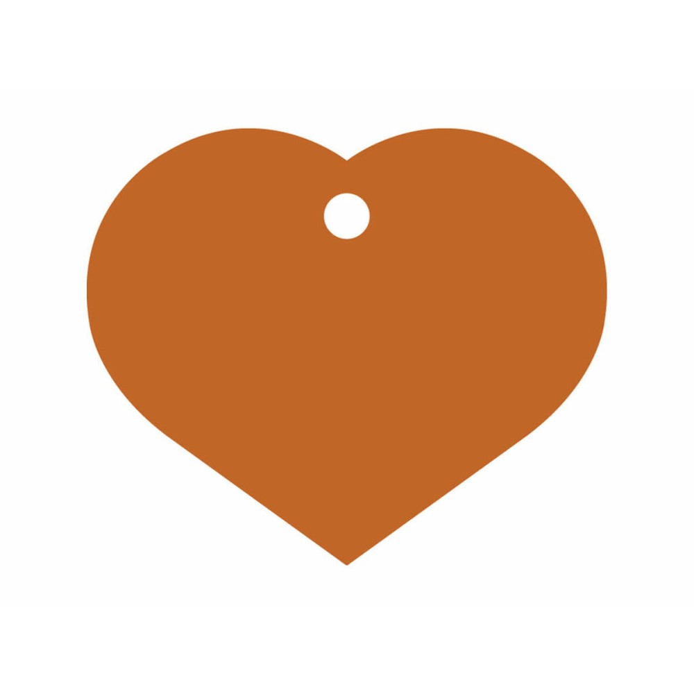 Identification plate Imarc Heart Orange