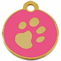 Identifikationsschild Imarc Circle Rosa Gold