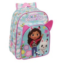 School Bag Gabby's Dollhouse Blue 32 X 38 X 12 cm