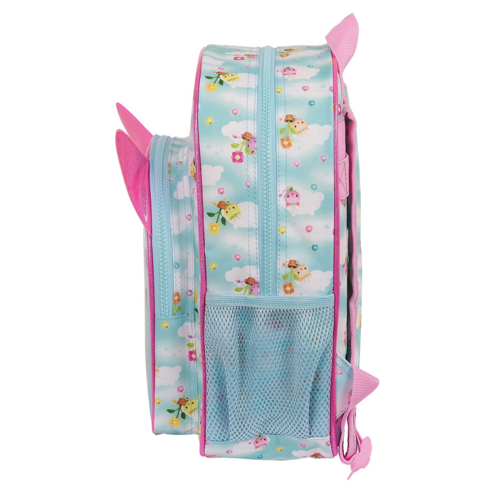 Schulrucksack Gabby's Dollhouse Blau 32 X 38 X 12 cm