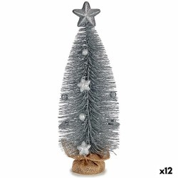 Christmas Tree Silver 13 x 41 x 13 cm (12 Units)