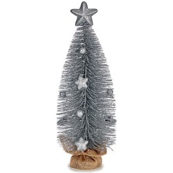 Christmas Tree Silver 13 x 41 x 13 cm (12 Units)