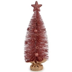 Weihnachtsbaum Rosa 13 x 41 x 13 cm (12 Stück)