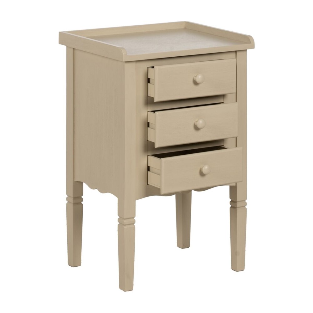 Nightstand Cream 43 x 33 x 66 cm