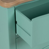 Nightstand Turquoise 80 x 38 x 65,5 cm