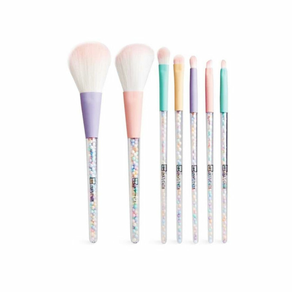 Set mit Schminkbürsten IDC Institute Candy Synthetisch (7 pcs)