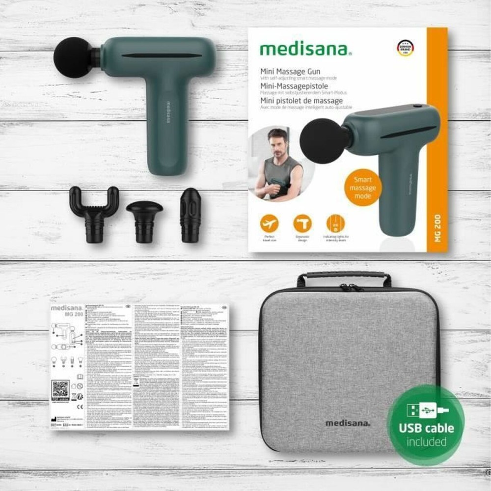 Massage Gun for Relaxation and Muscle Recovery Medisana MG 200