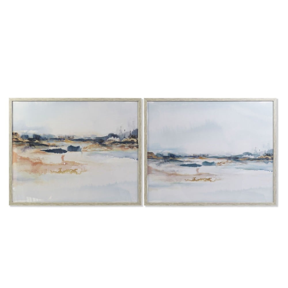 Cadre DKD Home Decor Abstrait Moderne (104 x 4 x 83,5 cm) (2 Unités)