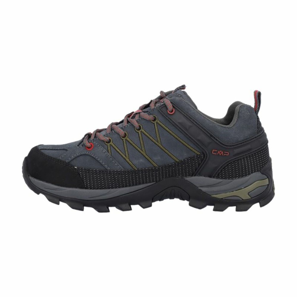 Herren-Sportschuhe Campagnolo Rigel Low Trekking Shoes Wp Schwarz Grau