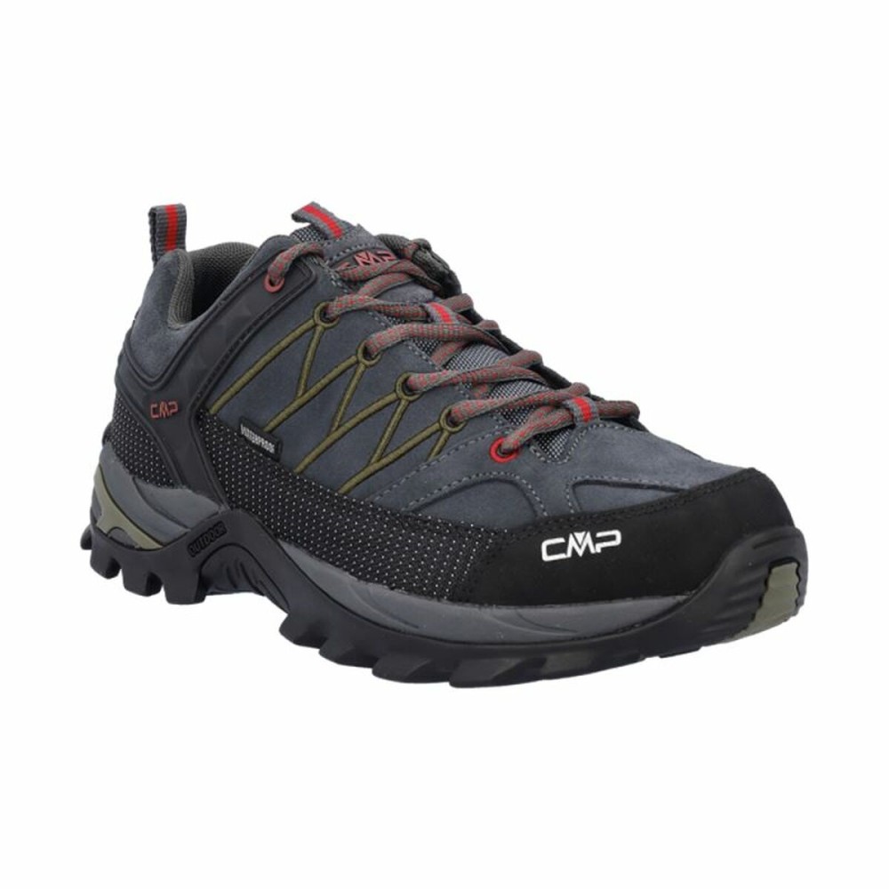 Herren-Sportschuhe Campagnolo Rigel Low Trekking Shoes Wp Schwarz Grau