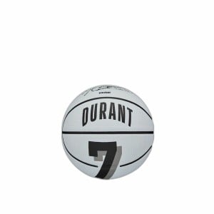 Basketball Wilson Player Icon Mini Durant Weiß (Größe 3)