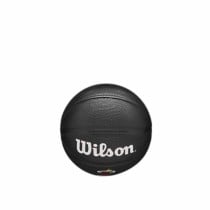 Ballon de basket Wilson Nba Team Tribute Mini Noir (Taille 3)