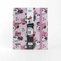 Ringbuch Minnie Mouse Weiß Bunt A4