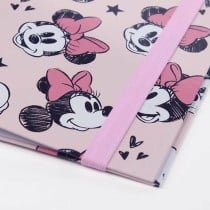 Ring binder Minnie Mouse White Multicolour A4