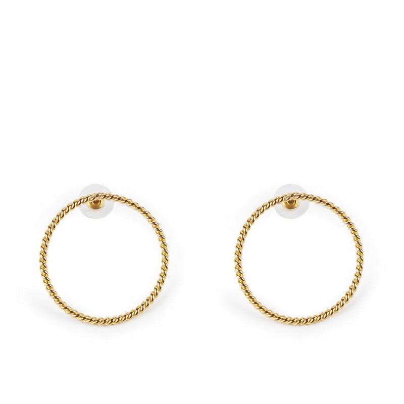 Ladies' Earrings Shabama Suri Brass gold-plated 4 cm