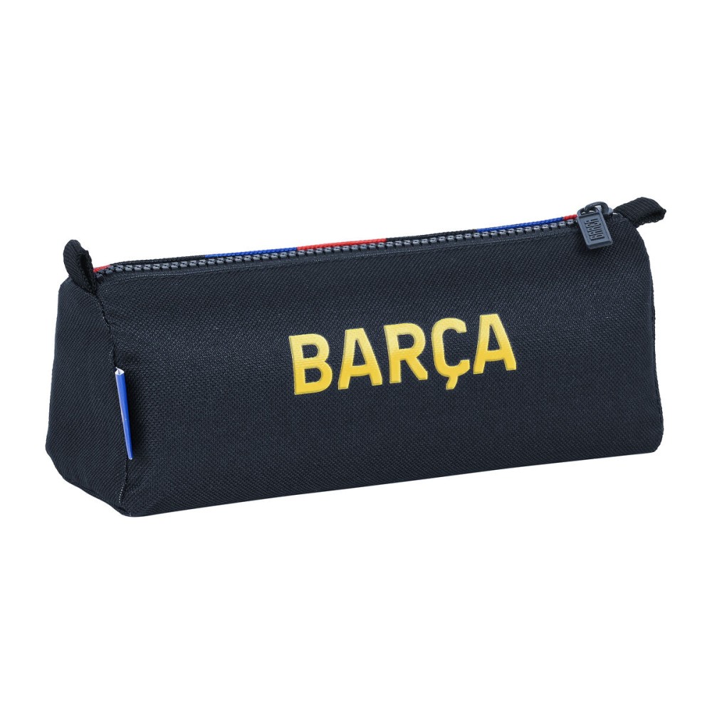 Trousse d'écolier F.C. Barcelona Bordeaux Blue marine (21 x 8 x 7 cm)