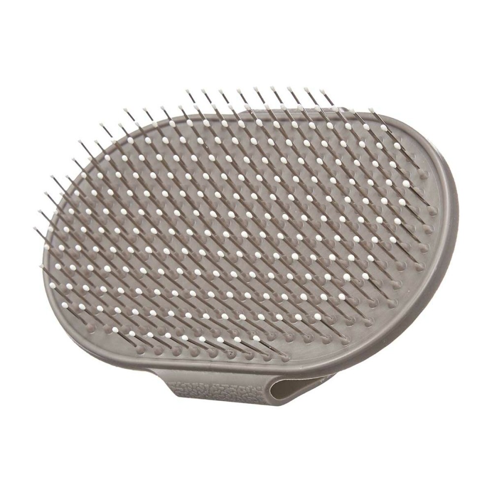 Dog Brush Mascow 335 Grey 13 x 3,5 x 10 cm (12 Units)
