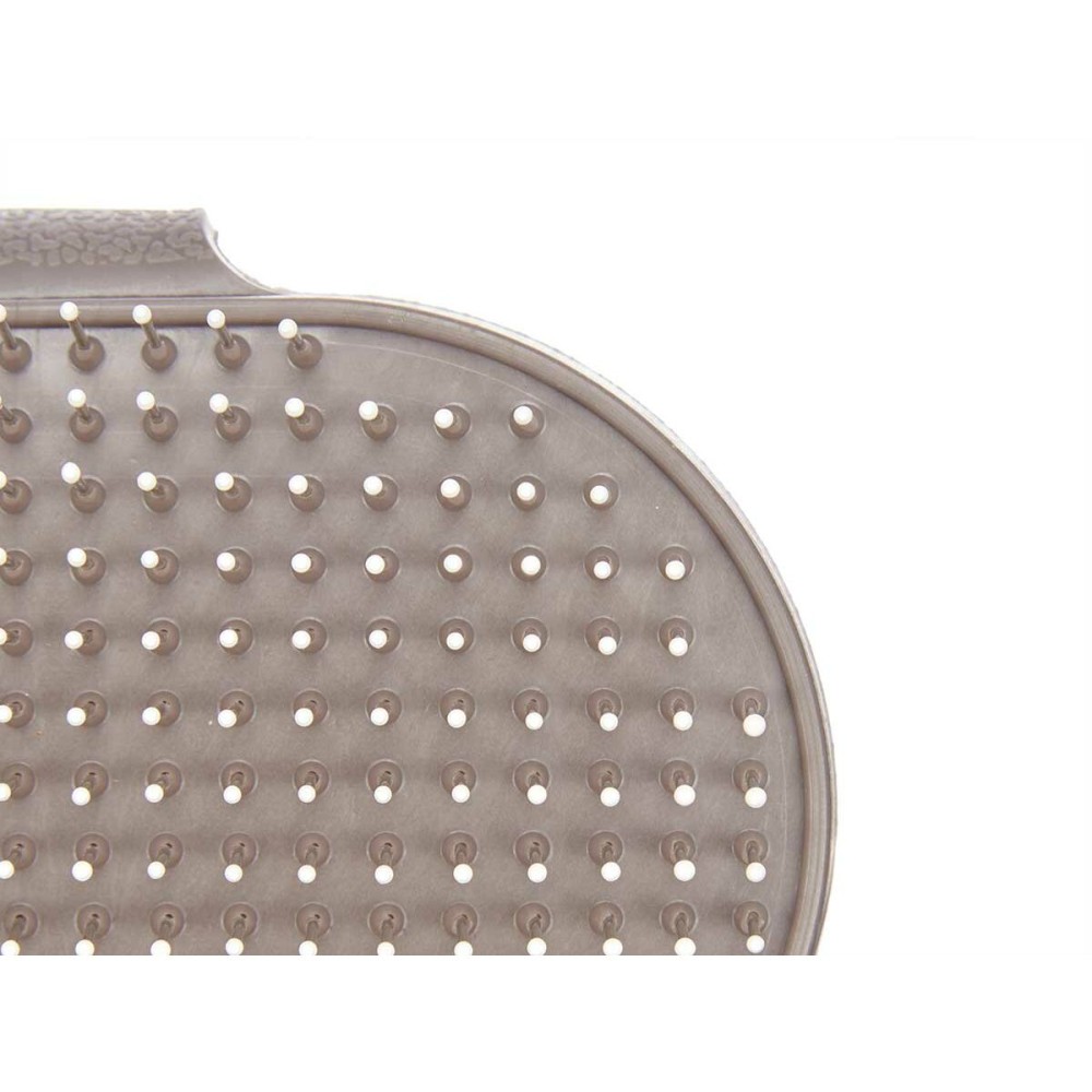 Dog Brush Mascow 335 Grey 13 x 3,5 x 10 cm (12 Units)
