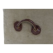 Fußstütze DKD Home Decor 46 x 40 x 40 cm Beige Braun Vintage