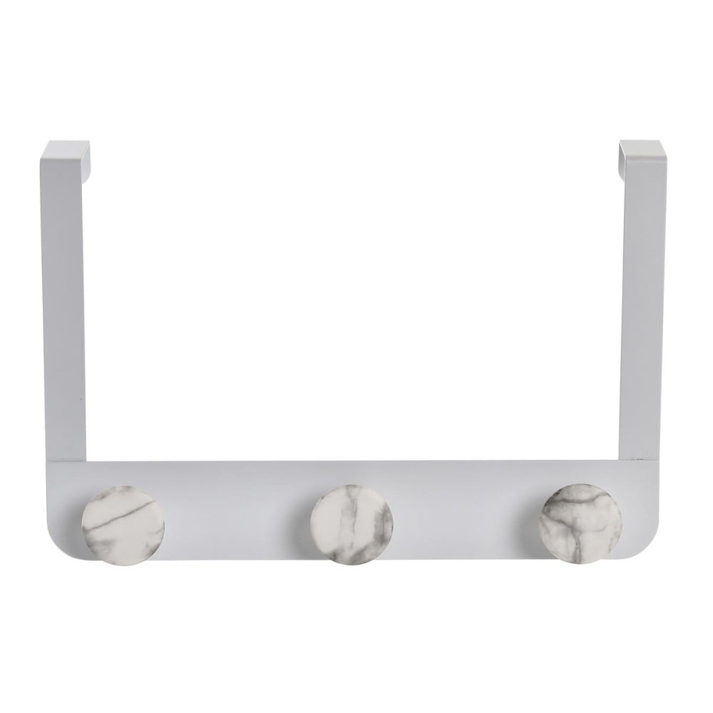 Door Coat Rack DKD Home Decor (3 Hangers) Metal (30 x 3 x 20 cm)