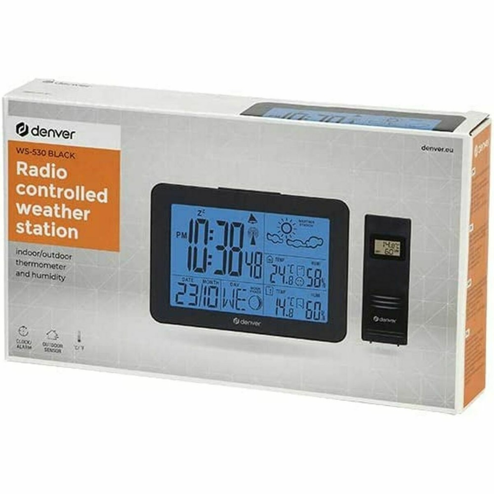 Station Météorologique Multifonction Denver Electronics WS-530BLACK Noir