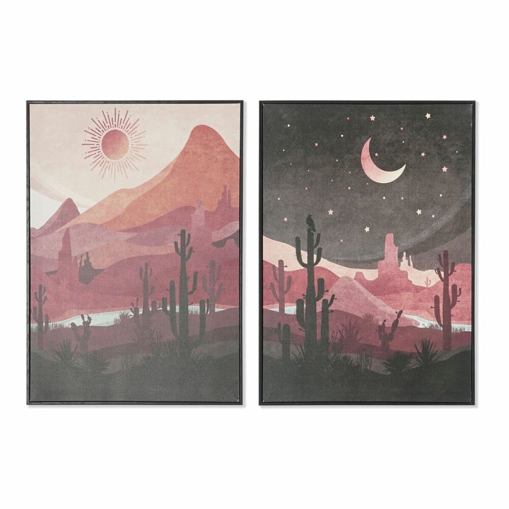 Painting DKD Home Decor Landscape (2 Units) (50 x 3 x 70 cm)