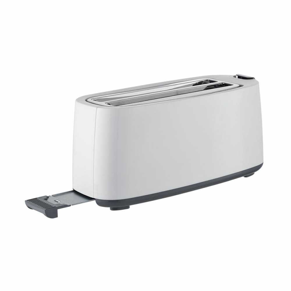 Toaster EDM 07799 White Design 1400 W Double slot