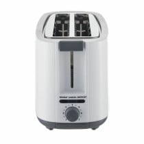 Toaster EDM 07799 White Design 1400 W Doppelnut