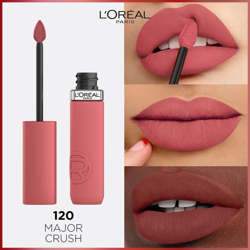 Lipgloss L'Oreal Make Up Infaillible Matte Resistance Nº 120 (1 Stück)