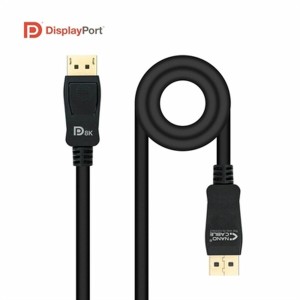 DisplayPort-Kabel NANOCABLE 1 Schwarz 1,5 m (1,5 m)