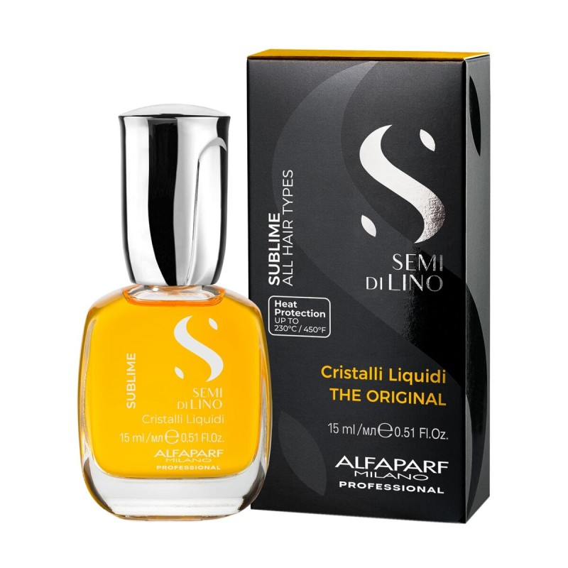 Sérum pour cheveux Alfaparf Milano Semi Di Lino Éclaircissant 15 ml