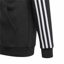 Sweatshirt mit Kapuze für Mädchen Adidas Essentials Schwarz