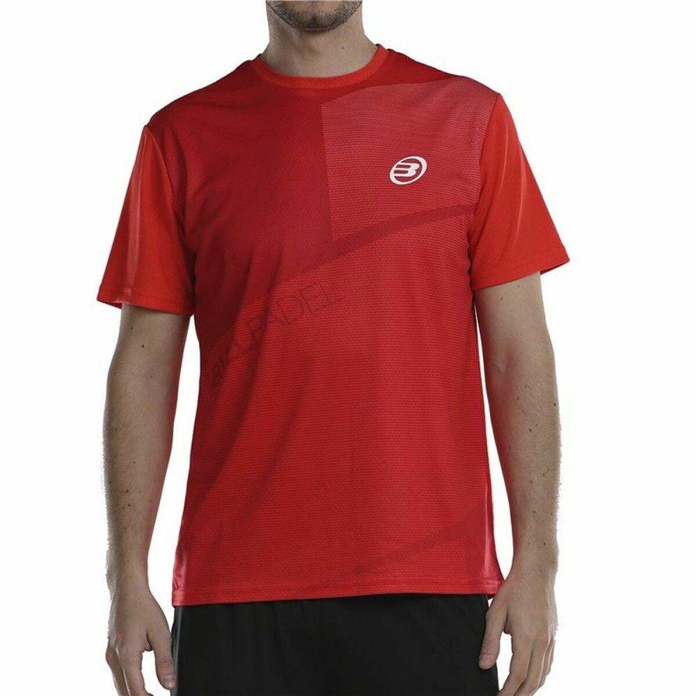 Men’s Short Sleeve T-Shirt Bullpadel Afile Red