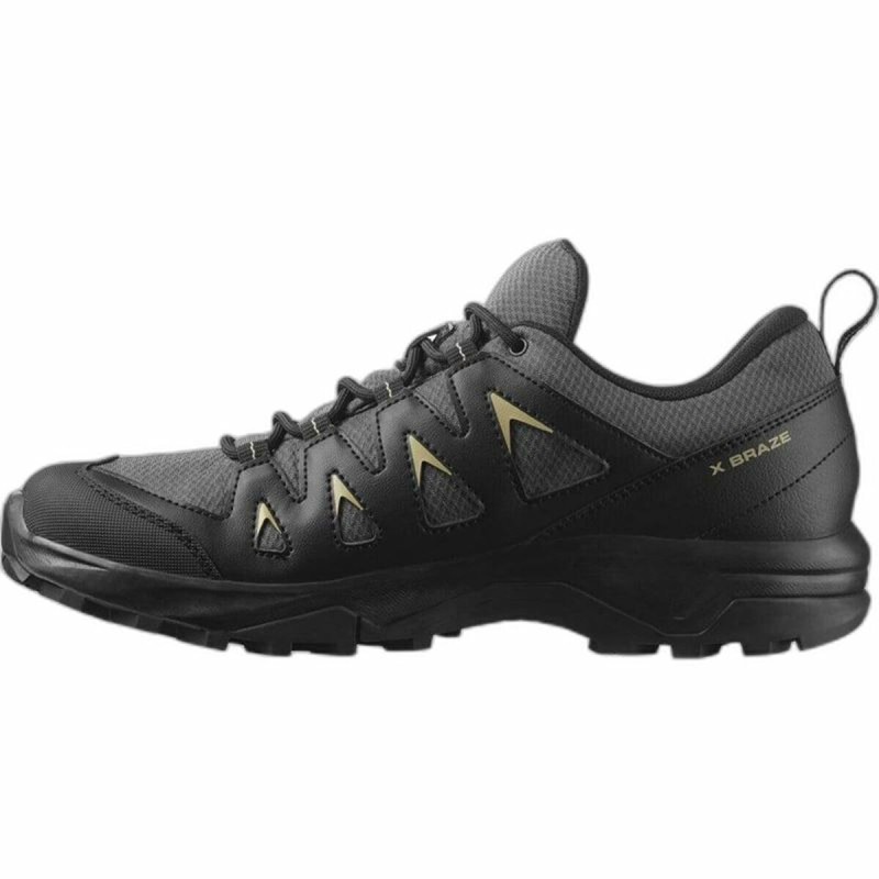 Herren-Sportschuhe Salomon X Braze Gore-Tex Schwarz Grau